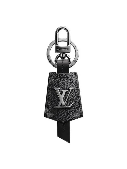 LV Cloches Cles Bag Charm Key Holder Black - LOUIS VUITTON - BALAAN 1
