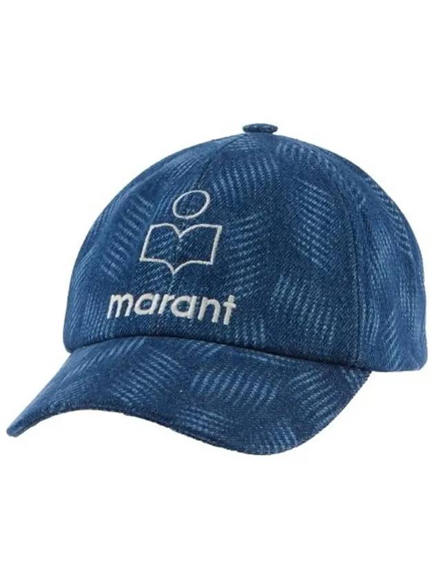 Tyron Logo Ball Cap Blue - ISABEL MARANT - BALAAN 5