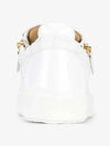 May London Croc Leather Low Top Sneakers White - GIUSEPPE ZANOTTI - BALAAN 5