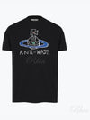 Anti Waste Short Sleeve T-Shirt Black - VIVIENNE WESTWOOD - BALAAN 2