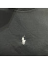 Polo Ralph Lauren Central Pony Logo Short Sleeve TShirt Polo Black 710839046 001 - POLO RALPH LAUREN - BALAAN 6