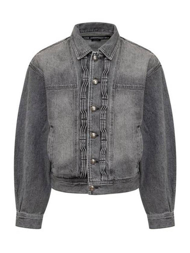 Wave Denim Jacket Washed Black - ANDERSSON BELL - BALAAN 1