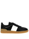 Up Village Low Top Sneakers Black - VALENTINO - BALAAN 2