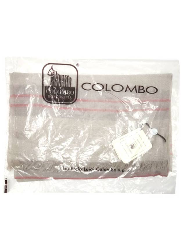 Women's Cashmere Silk Muffler Beige 2675ST22 2211 - COLOMBO - BALAAN 7