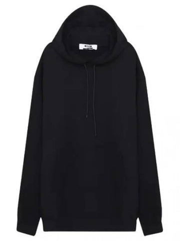 maxi logo hooded sweatshirt women - MSGM - BALAAN 1