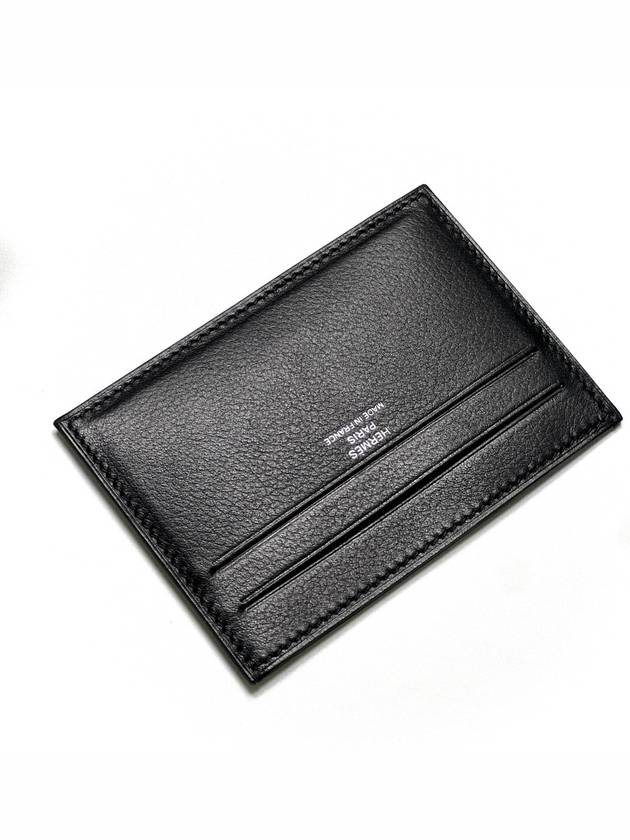 Citizen Twill Card Wallet Noir - HERMES - BALAAN 5