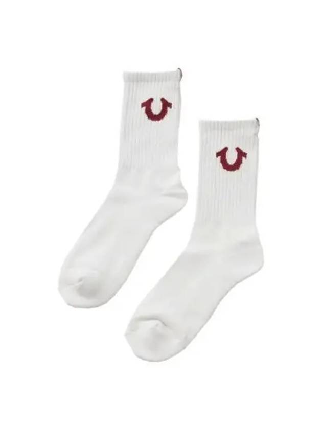 True Religion TR Symbol Socks 3 Pack White - TRUE RELIGION - BALAAN 1