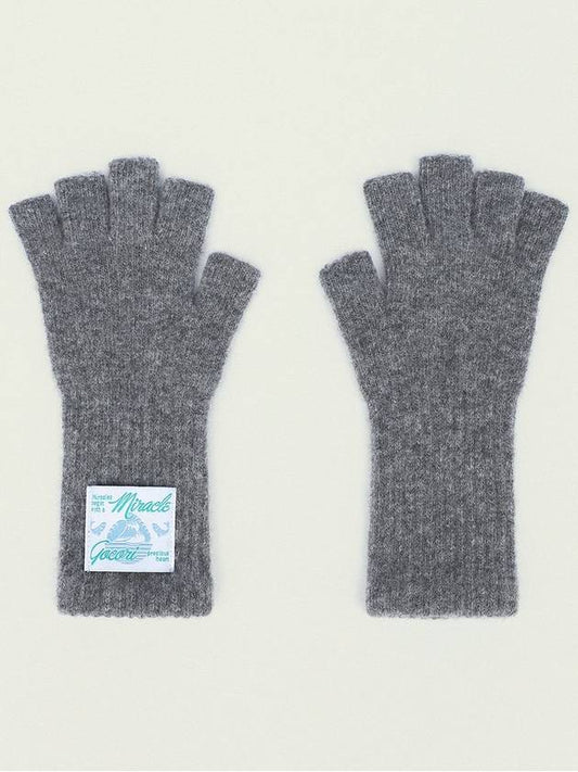 Fingerless Long Gloves Gray - GOCORI - BALAAN 2