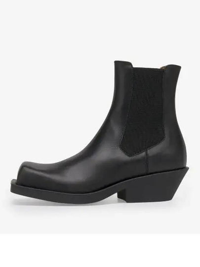 Square Toe Chelsea Boots Black - MARNI - BALAAN 2