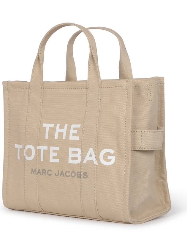 Logo Medium Canvas Tote Bag Beige - MARC JACOBS - BALAAN 3