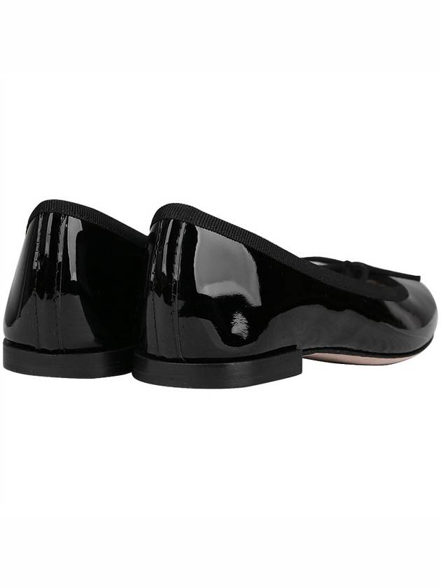 Women's Cendrillon Leather Ballerinas Flat Black - REPETTO - BALAAN 6