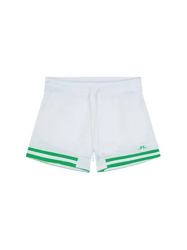 Men s Tennis Shorts Mesha Mesh White - J.LINDEBERG - BALAAN 1