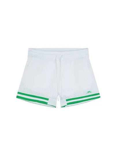 Mesha Mesh Shorts White - J.LINDEBERG - BALAAN 2