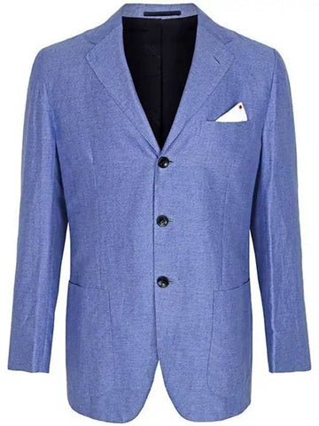 Blue Blazer Jacket UG89H0765002 002 1210092 - KITON - BALAAN 1