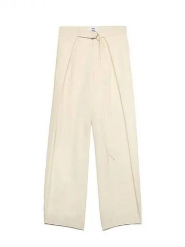 Ami floating panel wide pants - AMI - BALAAN 1