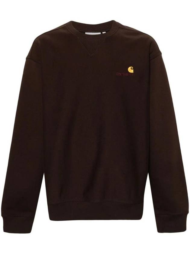 American Script Drop Shoulder Sweatshirt I025475 - CARHARTT WIP - BALAAN 1