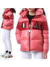 GARY Logo Wappen Padding Pink - MONCLER - BALAAN 2