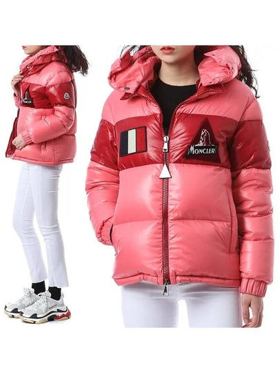 Gary Logo Wappen Padding Pink - MONCLER - BALAAN 2