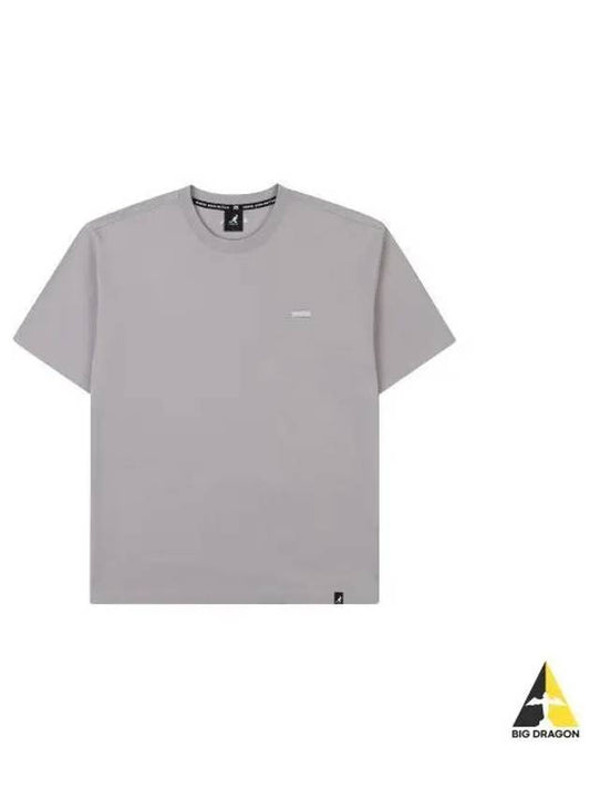 Basic oversized t shirt 2697 gray - KANGOL - BALAAN 1