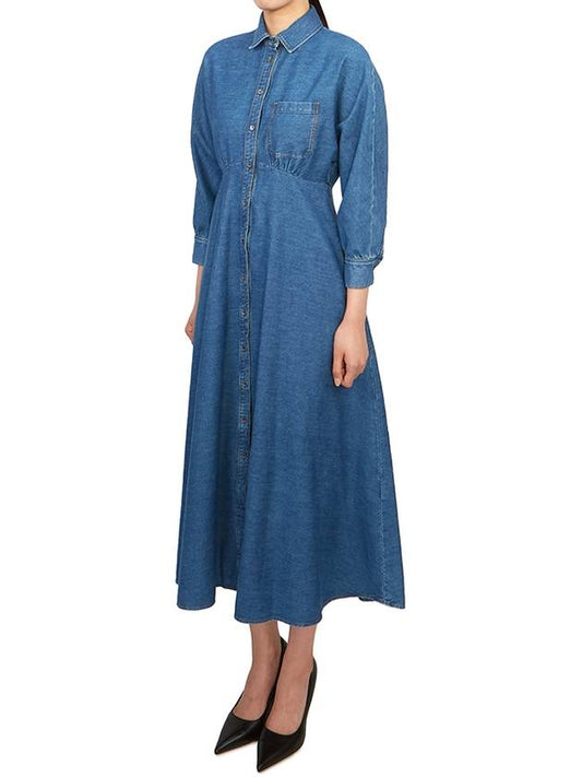 Yemen denim long dress 15221091650 YEMEN 002 - MAX MARA - BALAAN 2