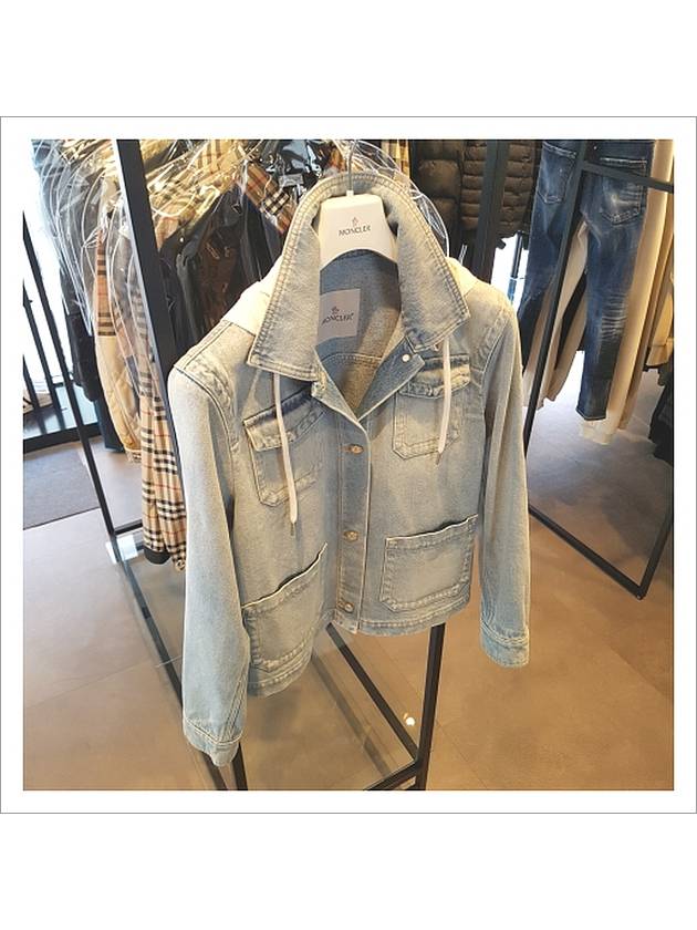 Women s Denim Jacket 1A00114 597LH - MONCLER - BALAAN 3