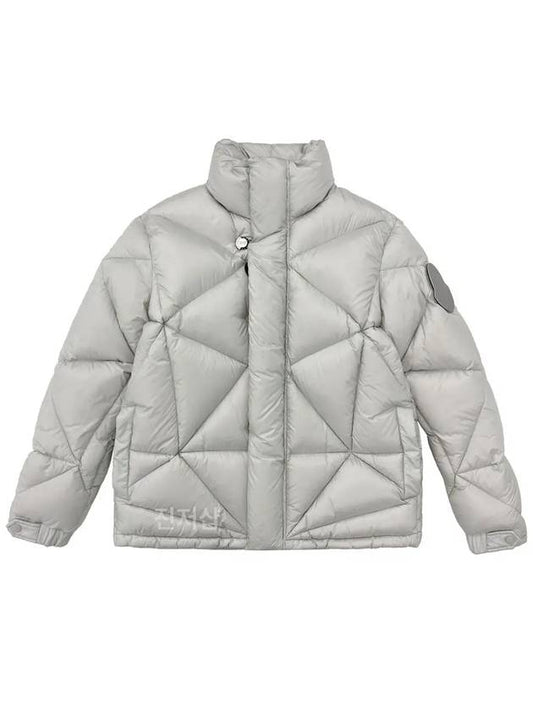 Oak Short Down Padding Light Grey - MONCLER - BALAAN 2