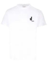 Zafferh Logo Print Short Sleeve T-Shirt White - ISABEL MARANT - BALAAN 2