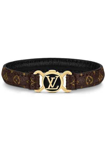 LV Clic It Bracelet Gold Brown - LOUIS VUITTON - BALAAN 2