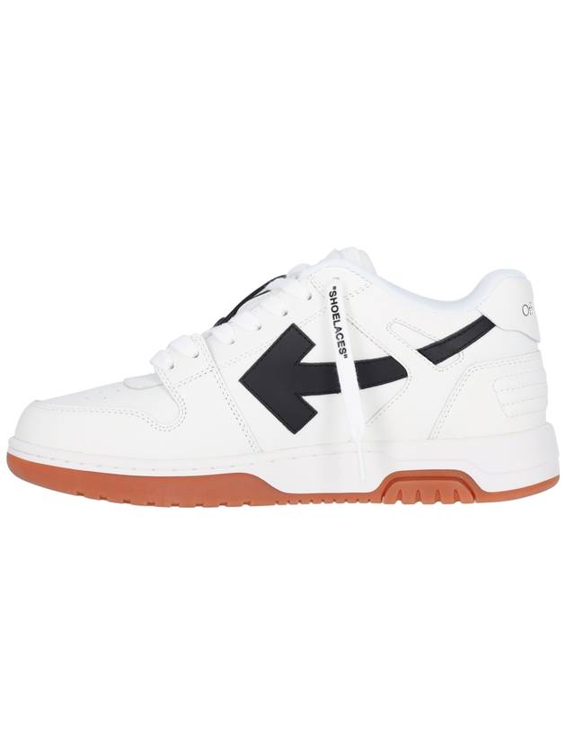 24 ss leather sneakers WITH ICONCI zip tie OMIA189C99LEA0110110 B0650994085 - OFF WHITE - BALAAN 4