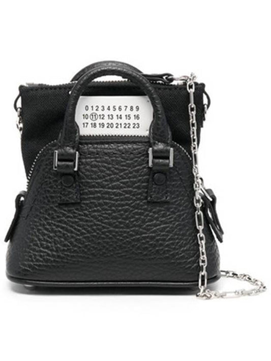 5AC Classic Baby Shoulder Bag Pale Black - MAISON MARGIELA - BALAAN 2