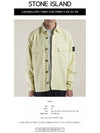 Wappen Patch Two Pocket Shirt Jacket Yellow - STONE ISLAND - BALAAN 3