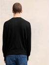 De Coeur small heart logo wool knit black - AMI - BALAAN 6