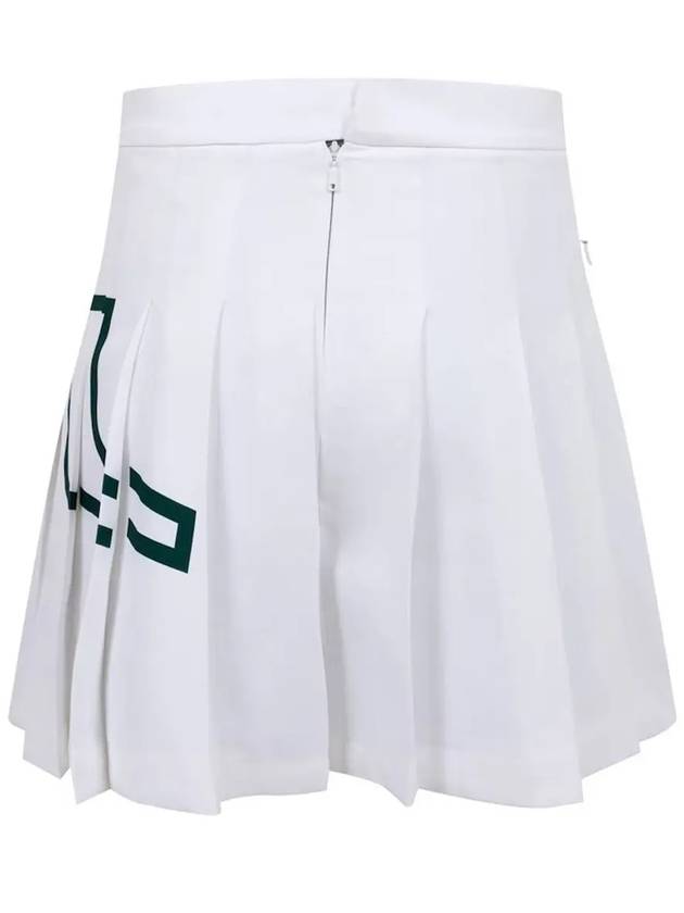 Women's Naomi Pleated Skirt White - J.LINDEBERG - BALAAN 3