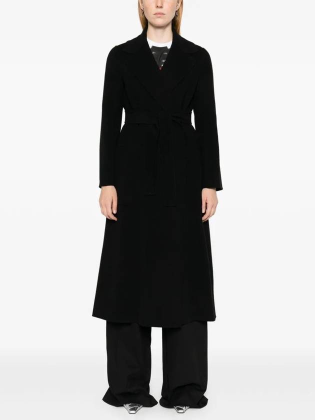 Paolore Wool Robe Single Coat Black - S MAX MARA - BALAAN 3