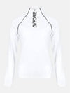 Logo Half Zip Up High Neck Long Sleeve T-Shirt White - G/FORE - BALAAN 2