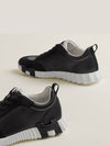 Bouncing Leather Low Top Sneakers Noir - HERMES - BALAAN 6