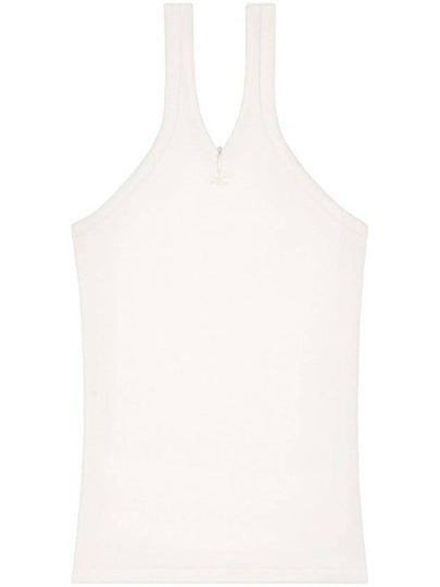 Criss Cross 90 s Sleeveless White - COURREGES - BALAAN 2