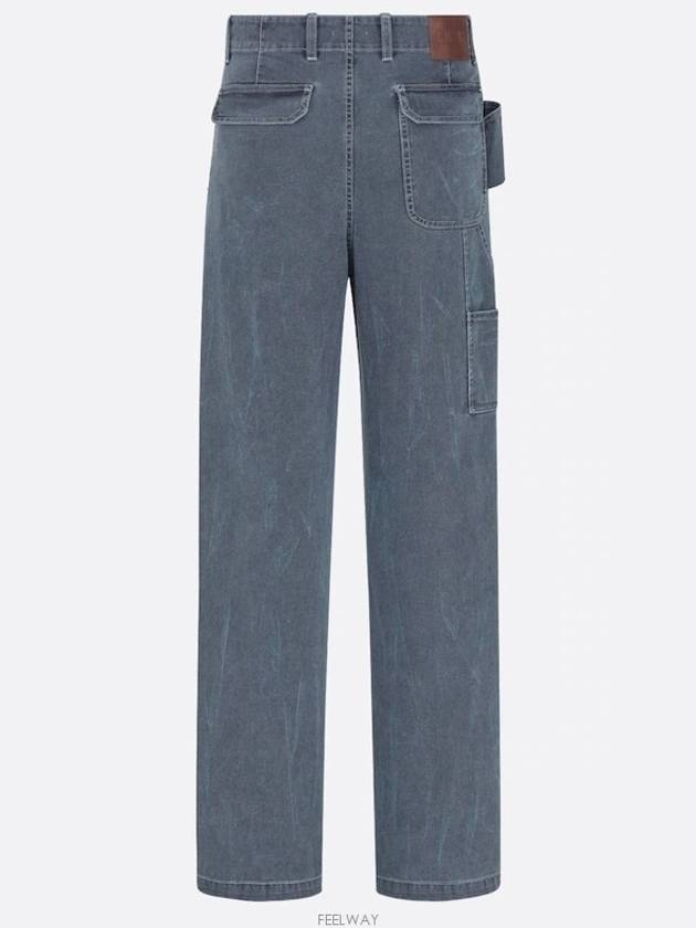 AND STONE ISLAND CARGO JEANS GRAY COTTON - DIOR - BALAAN 7