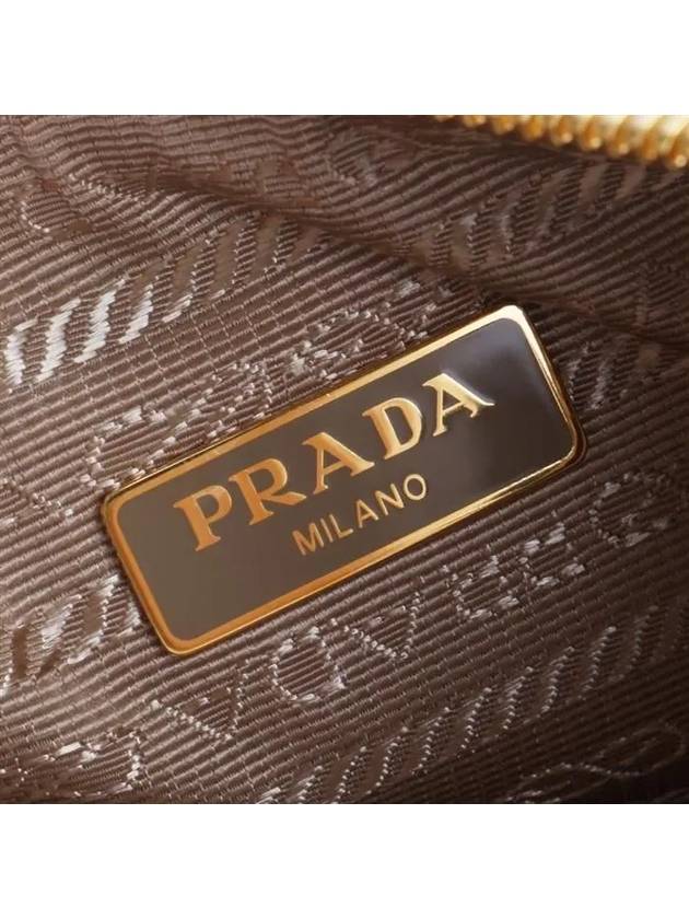 Re-Edition Saffiano Leather Mini Bag Gold - PRADA - BALAAN 8