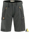 ABISKO SHORTS M DARK OLIVE - FJALL RAVEN - BALAAN 2