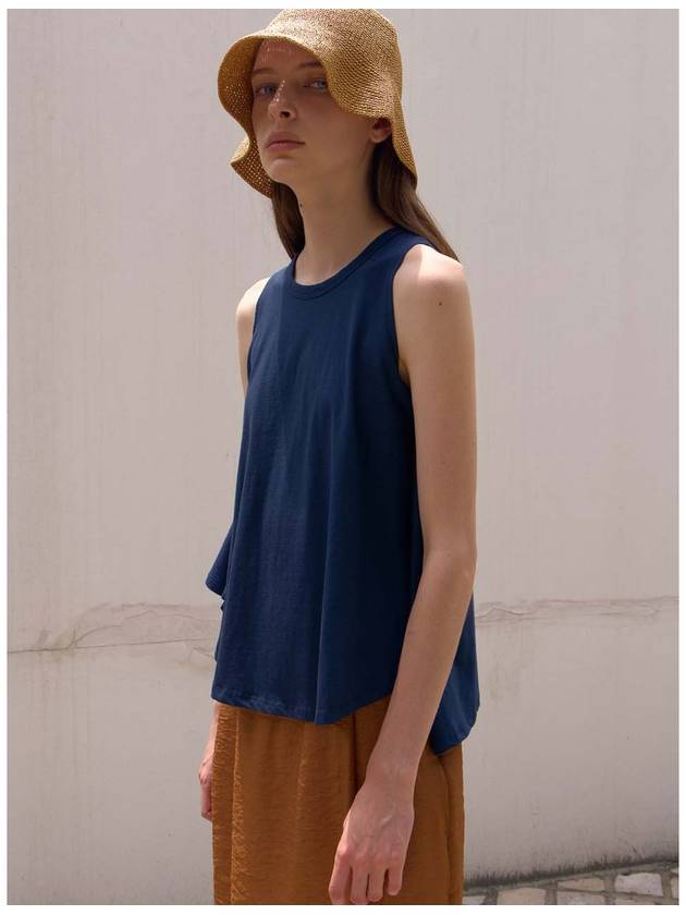 mild wing sleeveless tee navy - KILHOUETTE - BALAAN 3