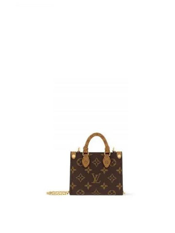 Keyring key holder micro bag on the go M02133 - LOUIS VUITTON - BALAAN 1