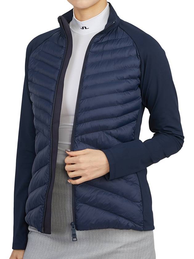 Women's Carol Hybrid Golf Padded Jacket Navy - G/FORE - BALAAN 7