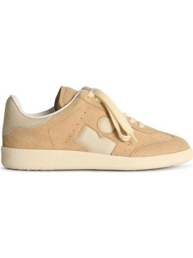 Bryce Suede Low Top Sneakers Beige - ISABEL MARANT - BALAAN 2