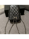 Classic Gold CC Logo Chain Caviar Mini Backpack Black - CHANEL - BALAAN 6