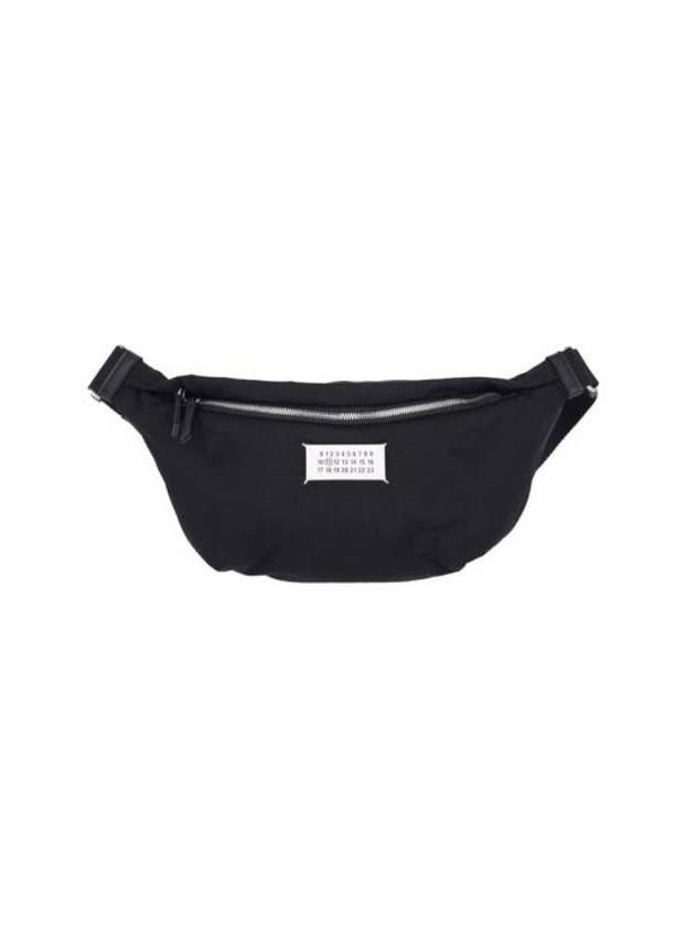 Logo Patch Belt Bag Black - MAISON MARGIELA - BALAAN 1