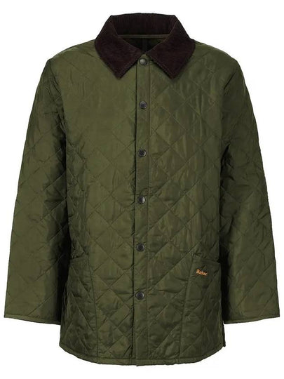 Riddesdale Quilted Jacket Olive - BARBOUR - BALAAN 2