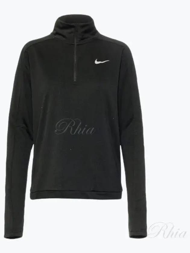 Women's Dri-Fit Pacer Half Zip Sweatshirt Black - NIKE - BALAAN 2