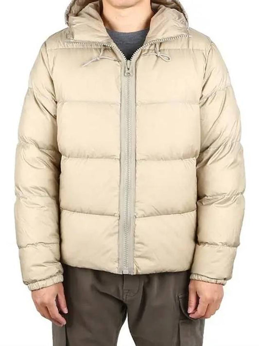 Men's Mid Layer Down Padded Jacket Beige - TEN C - BALAAN 2