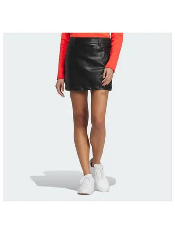 adidas GOLF Stretch Leather Like Skirt HZ6093 - ADIDAS GOLF - BALAAN 1